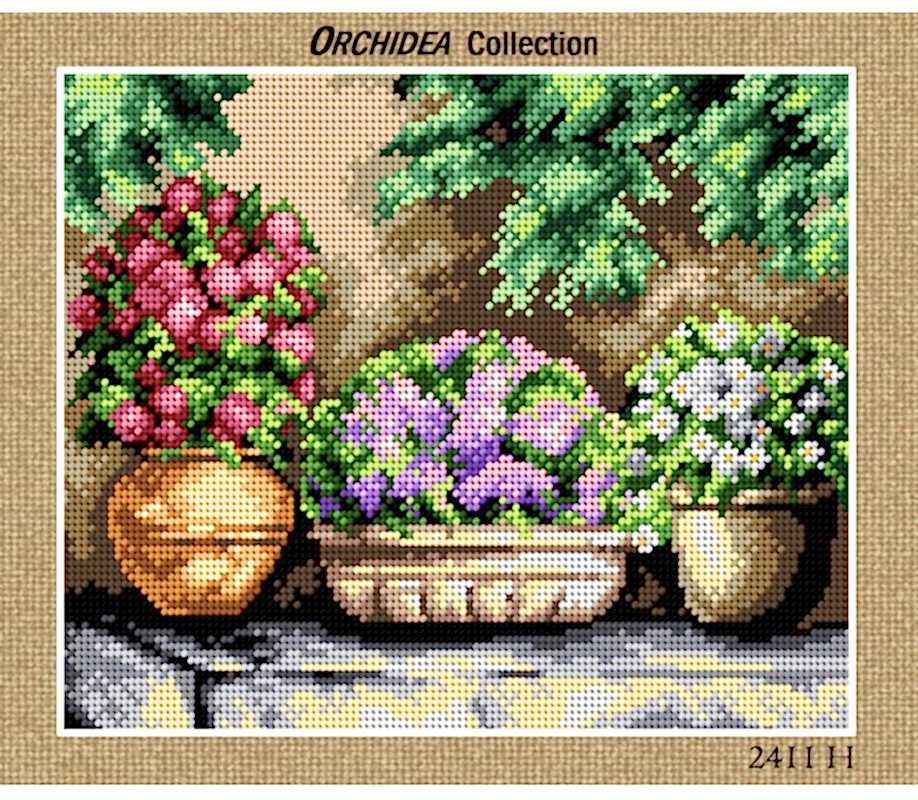 Orchidea Goblen 2411H (24cmx30cm)