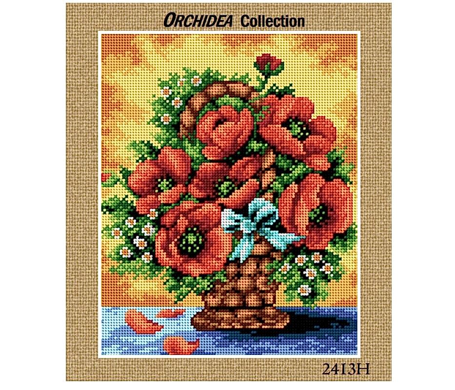 Orchidea Goblen 2413H (24cmx30cm)