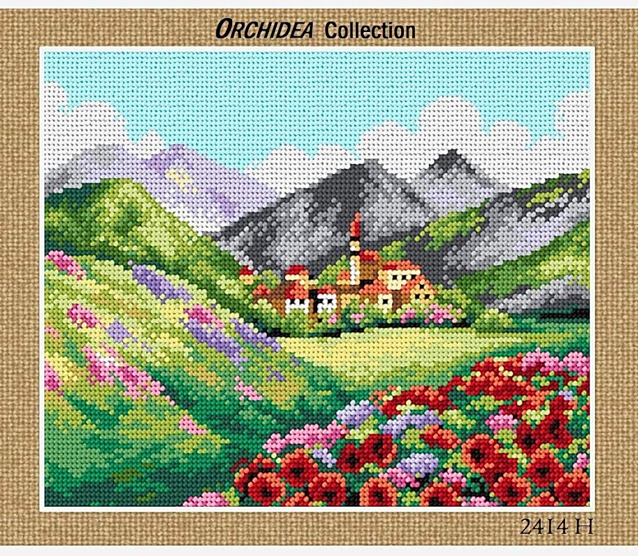 Orchidea Goblen 2414H (24cmx30cm)