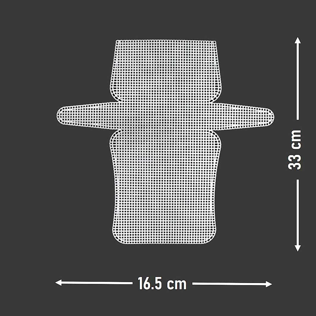 PLASTİK ÇANTA KANVAS 33x16.5cm
