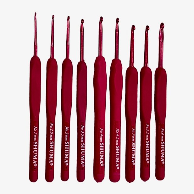 SHUMA RED Silikon Saplı Yün Tığı