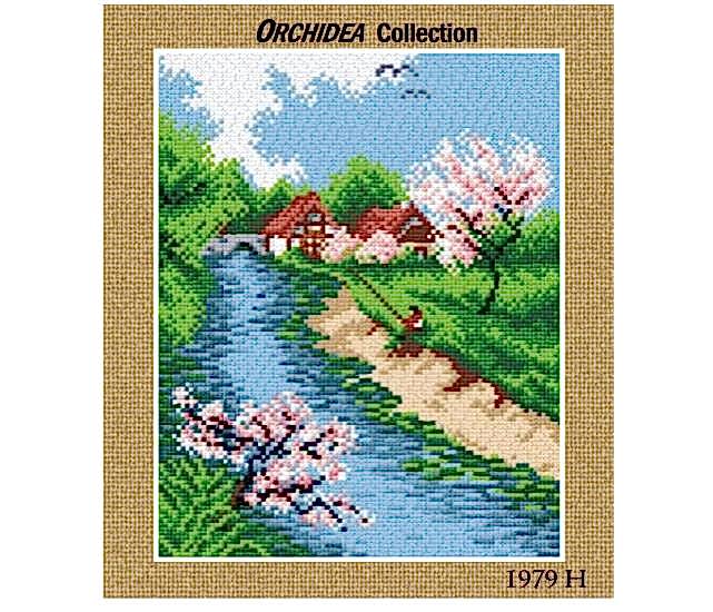 Orchidea Goblen 1979H (24cmx30cm)