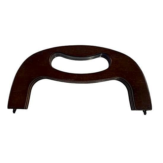 Ahşap Burs-02 [25cm Koyu Kahverengi]