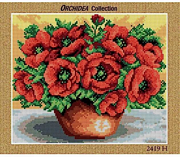 Orchidea Goblen 2419H (24cmx30cm)