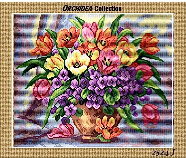 Orchidea Goblen 2524J (30cmx40cm)