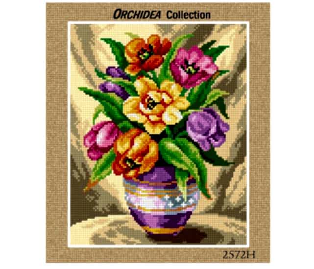 Orchidea Goblen 2572H (24cmx30cm)