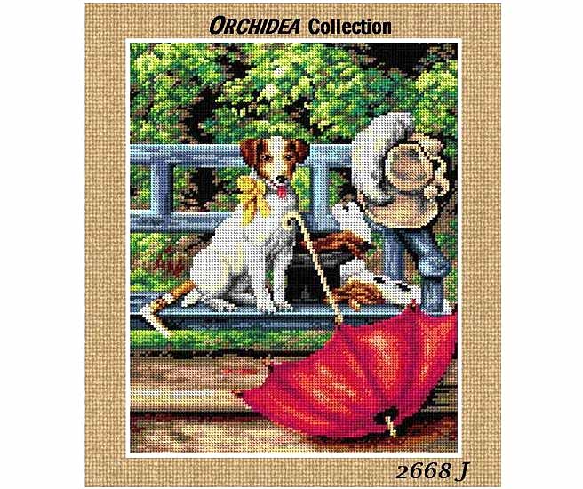 Orchidea Goblen 2668J (30cmx40cm)