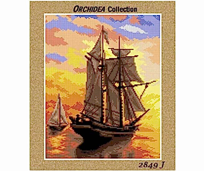 Orchidea Goblen 2849J (30cmx40cm)