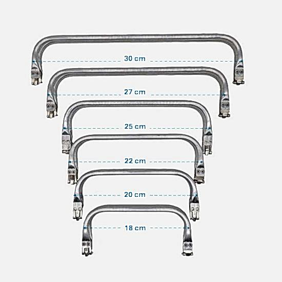 METAL GİZLİ BURS KÖŞELİ