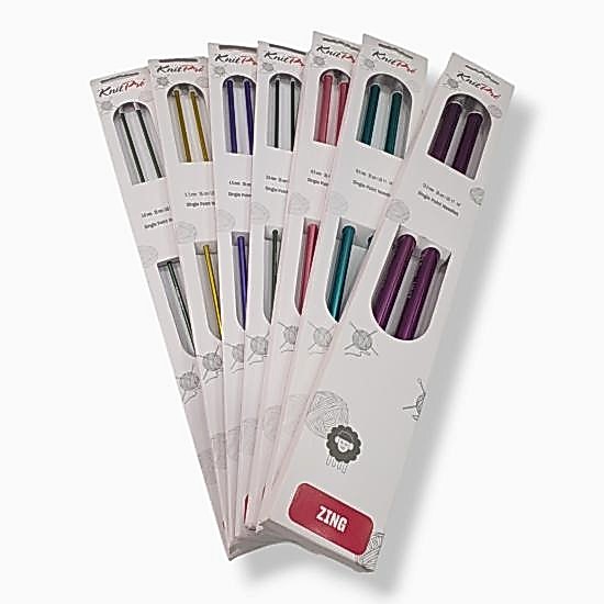 Knitpro Zing 35cm Metal Örgü Şişi