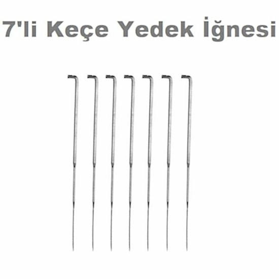 Keçe Yedek İğnesi (7’li)
