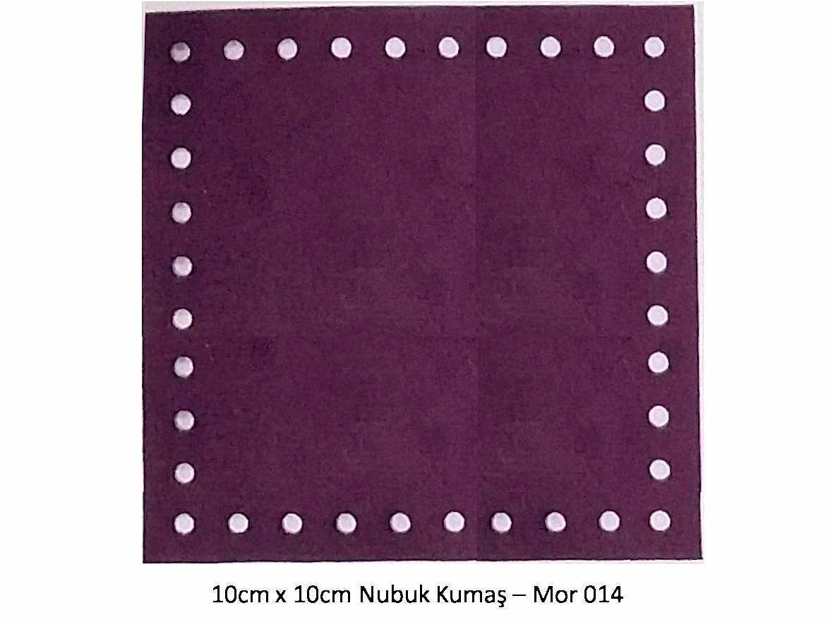 10x10 Nubuk Kumaş 014-Mor