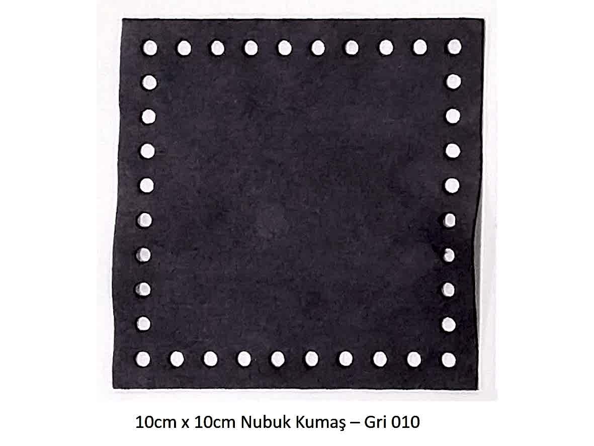 10x10 Nubuk Kumaş 010-Gri